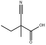 2-氰基-2-甲基丁酸 结构式