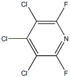 Pyridine,3,4,5-trichloro-2,6-difluoro- 结构式