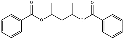2,4-戊二醇二苯甲酸酯 结构式