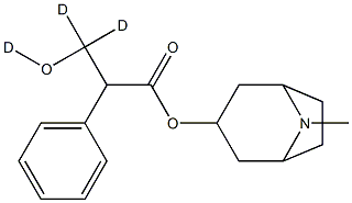 Atropine-D3 结构式