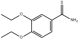 BENZENECARBOTHIOAMIDE, 3,4-DIETHOXY- 结构式