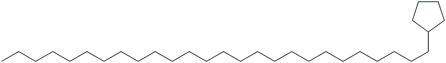 Hexacosylcyclopentane. 结构式