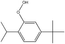 p-tert-Butylcumenehydroperoxide 结构式