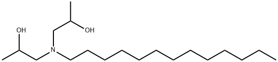 1,1'-(tridecylimino)bis-2-propanol 结构式