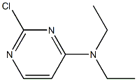2-氯-4-(二乙基氨基)嘧啶 结构式