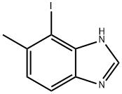 4-iodo-5-methyl-1H-benzoimidazole 结构式