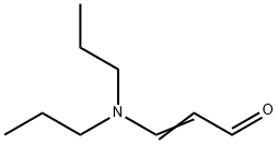 N,N-di-n-propyl-3-aminopropenaldehyde 结构式