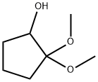 2,2-DIMETHOXYCYCLOPENTANOL 结构式
