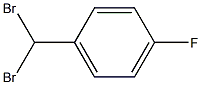 Benzene, 1-(dibromomethyl)-4-fluoro- 结构式