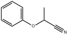 2-苯氧基丙腈 结构式