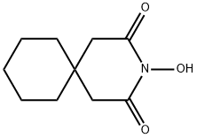N-羟基-3,3-环戊烷戊二酰亚胺 结构式