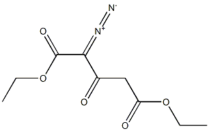 Pentanedioic acid, 2-diazo-3-oxo-, 1,5-diethyl ester 结构式