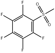 1,2,3,4,5-五氟-6-(甲基磺酰基)苯 结构式