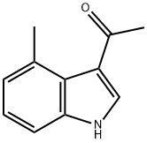 1-(4-methyl-1H-indol-3-yl)ethanone 结构式
