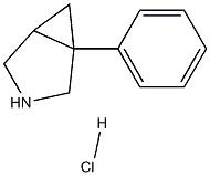 1-苯基-3-氮杂双环[3.1.0]己烷(盐酸盐) 结构式