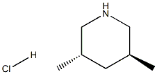 (3S,5S)-3,5-DIMETHYLPIPERIDINE HYDROCHLORIDE 结构式