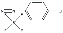 Benzenediazonium, p-chloro-, tetrafluoroborate(1-) 结构式