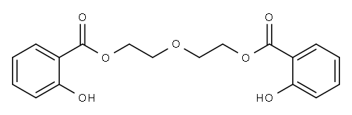 二甘醇二水杨酸酯 结构式
