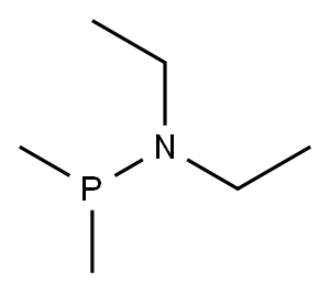 Phosphinous amide, N,N-diethyl-P,P-dimethyl- 结构式