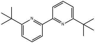 6,6'-二叔丁基-2,2'-联吡啶 结构式