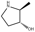 (2S,3R)-2-Methyl-3-pyrrolidinol 结构式