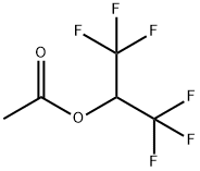 乙酸六氟异丙酯 结构式