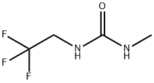 Urea, N-methyl-N'-(2,2,2-trifluoroethyl)- 结构式