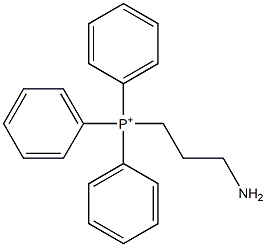 (3-氨基丙基)三苯基鏻 结构式