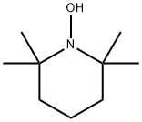 1-羟基-2,2,6,6-四甲基哌啶 结构式