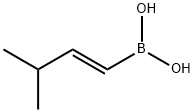 BORONIC ACID, [(1E)-3-METHYL-1-BUTENYL]- (9CI) 结构式