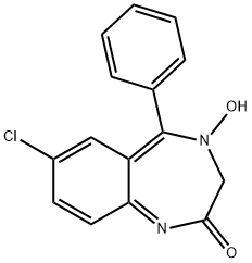 氯氮卓杂质 D 结构式