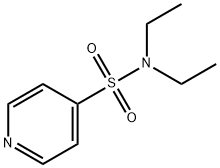 N,N-二乙基吡啶-4-磺酰胺 结构式