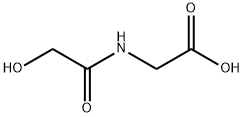 2-(2-hydroxyacetamido)acetic acid 结构式