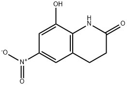 8-羟基-6-硝基-3,4-二氢喹啉-2(1H)-酮 结构式