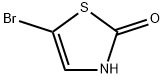 5-溴噻唑-2(3H)-酮 结构式