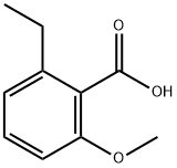 2-乙基-6-甲氧基苯甲酸 结构式