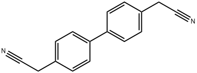 4,4'-联苯二乙腈 结构式