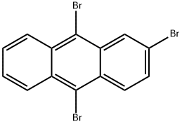 Anthracene, 2,9,10-tribromo- 结构式