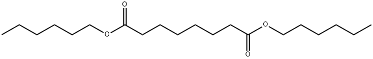 辛二酸二己酯 结构式