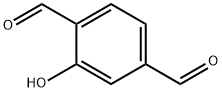 2-Hydroxy-benzene-1,4-dicarbaldehyde 结构式