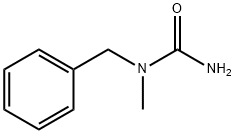 1-苯甲基-1-甲基脲 结构式