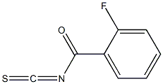 2-fluorobenzoyl isothiocyanate 结构式