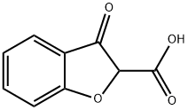 2-Benzofurancarboxylic acid, 2,3-dihydro-3-oxo- 结构式