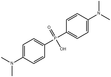 Phosphinic acid, bis[4-(dimethylamino)phenyl]- (9CI) 结构式