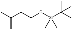 Silane, (1,1-dimethylethyl)dimethyl[(3-methyl-3-buten-1-yl)oxy]- 结构式