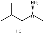 (R)-4-METHYLPENTAN-2-AMINE HCL 结构式