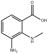 3-amino-2-(methylamino)benzoic acid 结构式