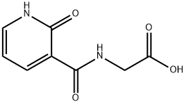 N-(2-Hydroxynicotinoyl)Glycine 结构式