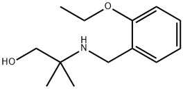 2-{[(2-ethoxyphenyl)methyl]amino}-2-methylpropan-1-ol 结构式