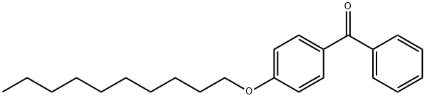 (4-(癸氧基)苯基)(苯基)甲酮 结构式